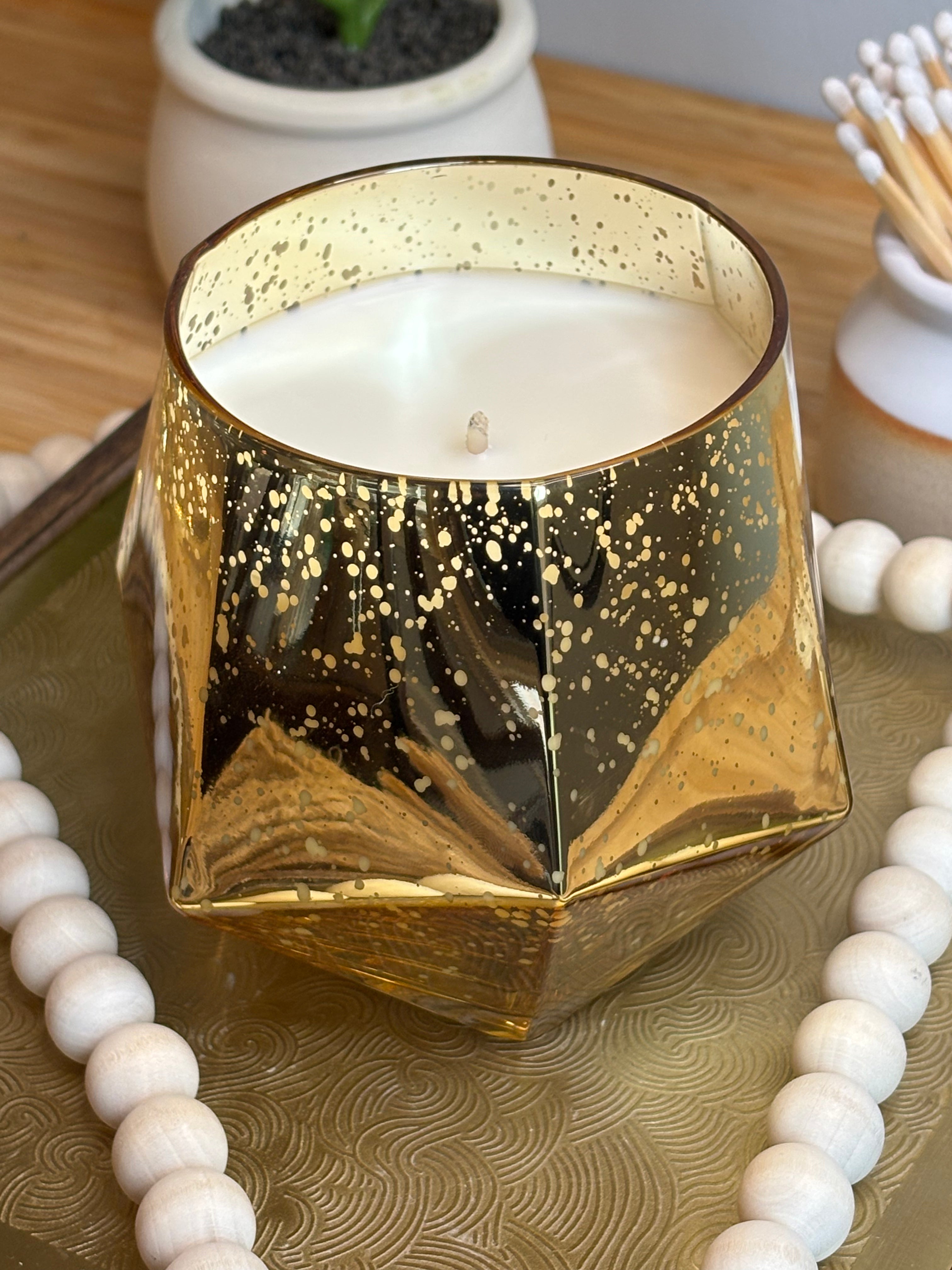 AUREUM - Luxury Gold Vessel Candle